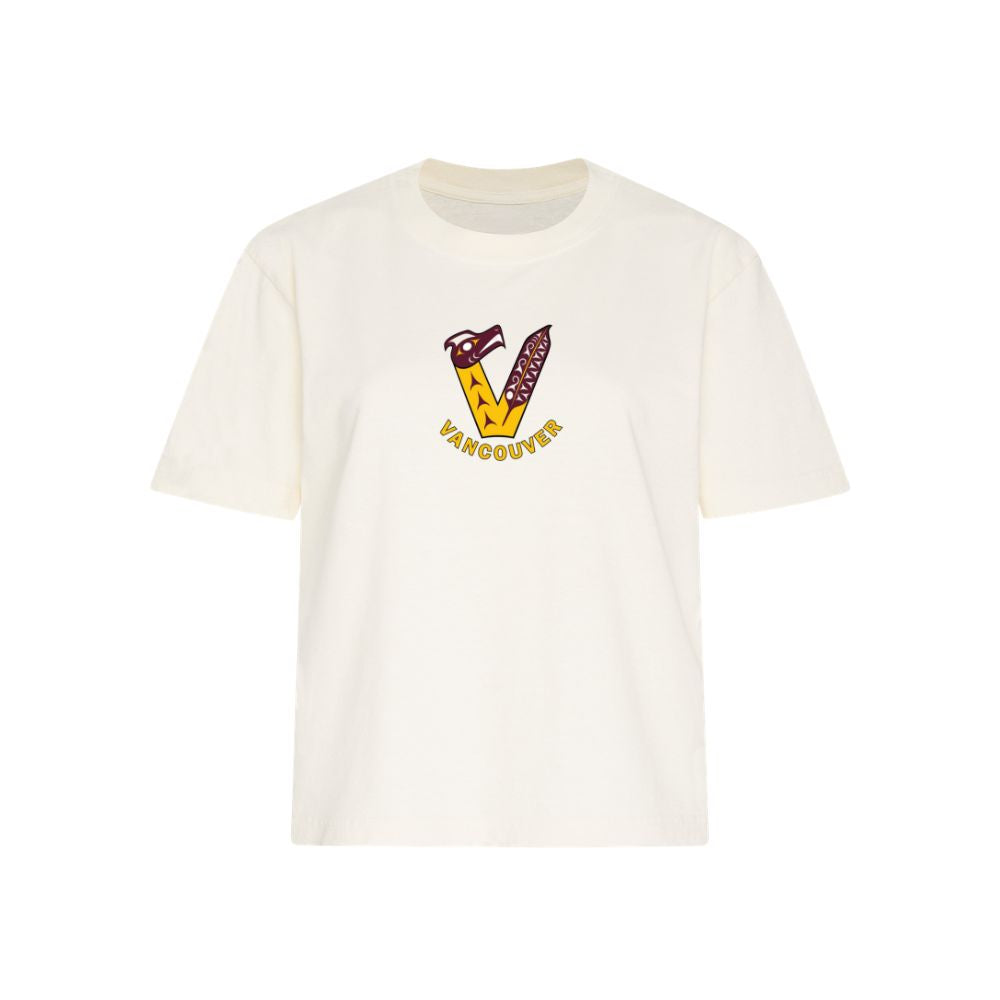 Angels Indigenous Heavyweight Ladies Boxy Tee