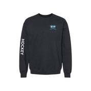 Angels on Ice Crewneck Left Chest Print Logo - Adult