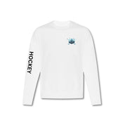 Angels on Ice Crewneck Left Chest Print Logo - Adult