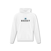 Angels on Ice Hockey Print Front Logo Hoodie - Adult