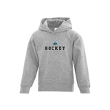 Angels on Ice Hockey Print Front Logo Hoodie - Adult