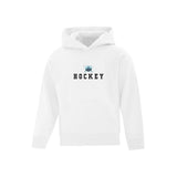 Angels on Ice Hockey Print Front Logo Hoodie - Youth