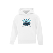Angels on Ice Print Front Logo Hoodie - Youth