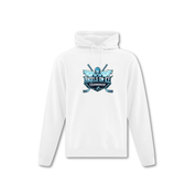 Angels on Ice Print Front Logo Hoodie - Adult