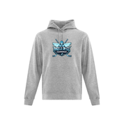 Angels on Ice Print Front Logo Hoodie - Adult
