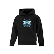 Angels on Ice Print Front Logo Hoodie - Youth