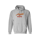 Aeros Embroidered Cross Stitch Logo Hockey Grandma Hoodie - Adult