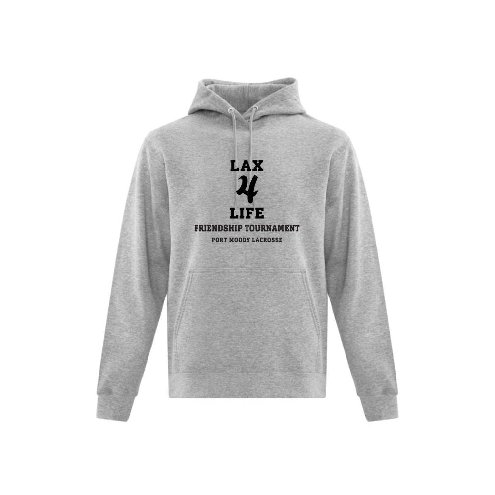 Friendship Tournament Lax4Life Stacked Logo Hoodie - Adult