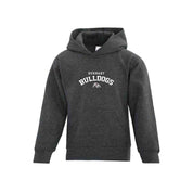 BMHA Bulldogs Curved Applique Hoodie - Youth