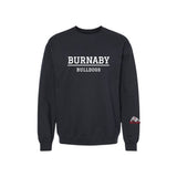 BMHA Bulldogs Felt Logo Crewneck Sweatshirt - Unisex