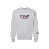 BMHA Bulldogs Felt Logo Crewneck Sweatshirt - Unisex