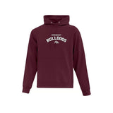 BMHA Bulldogs Curved Applique Hoodie - Adult