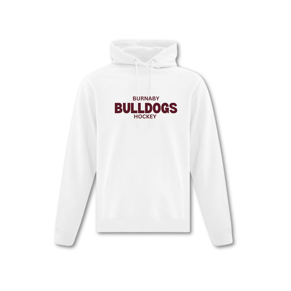 BMHA Bulldogs Block Applique Hoodie - Adult