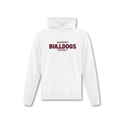 BMHA Bulldogs Block Applique Hoodie - Adult