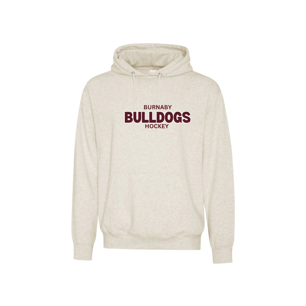 BMHA Bulldogs Block Applique Hoodie - Adult