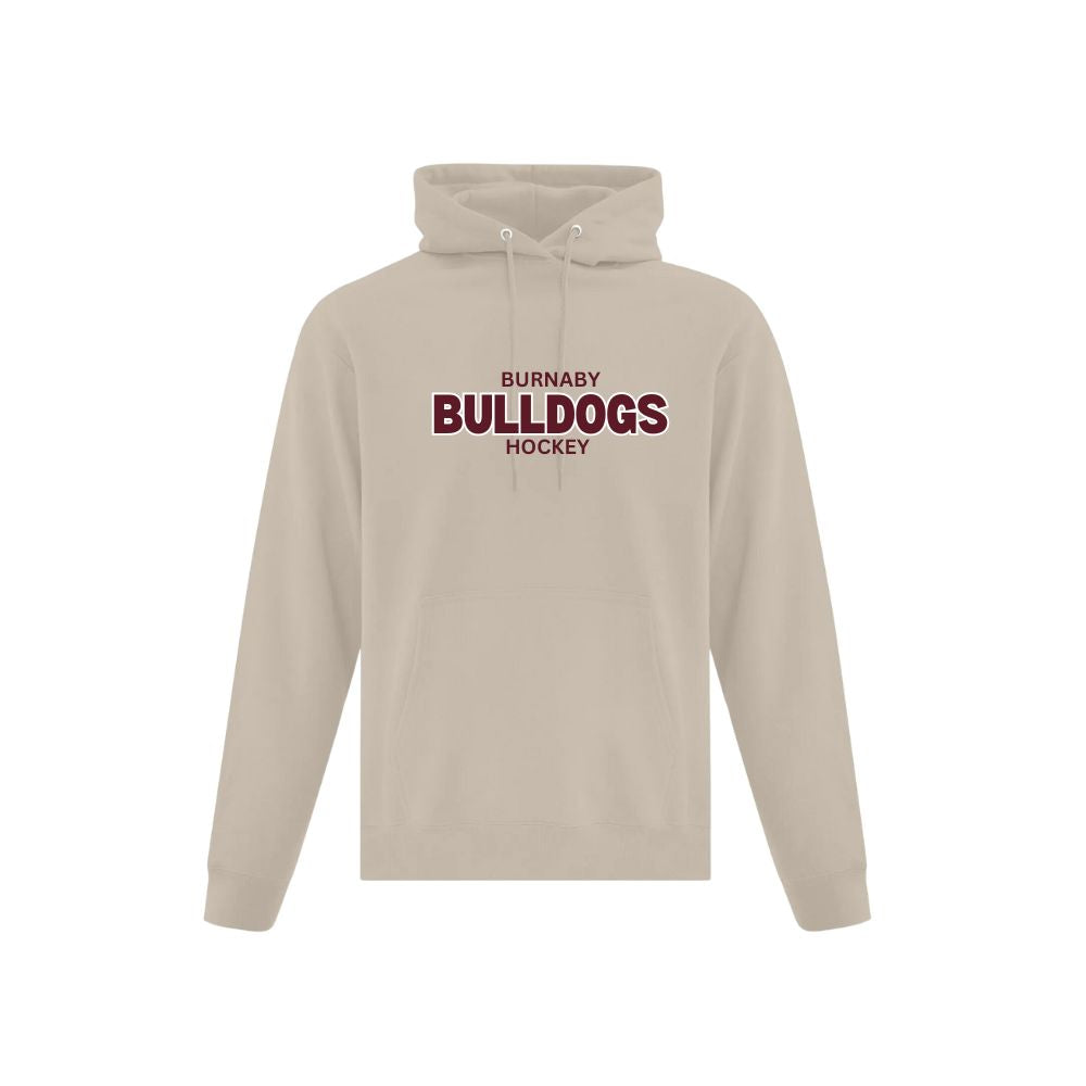 BMHA Bulldogs Block Applique Hoodie - Adult