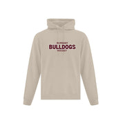 BMHA Bulldogs Block Applique Hoodie - Adult