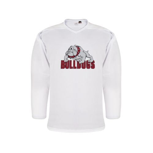 BMHA Bulldogs Logo 1-color Practice Jersey - Goalie - Adult