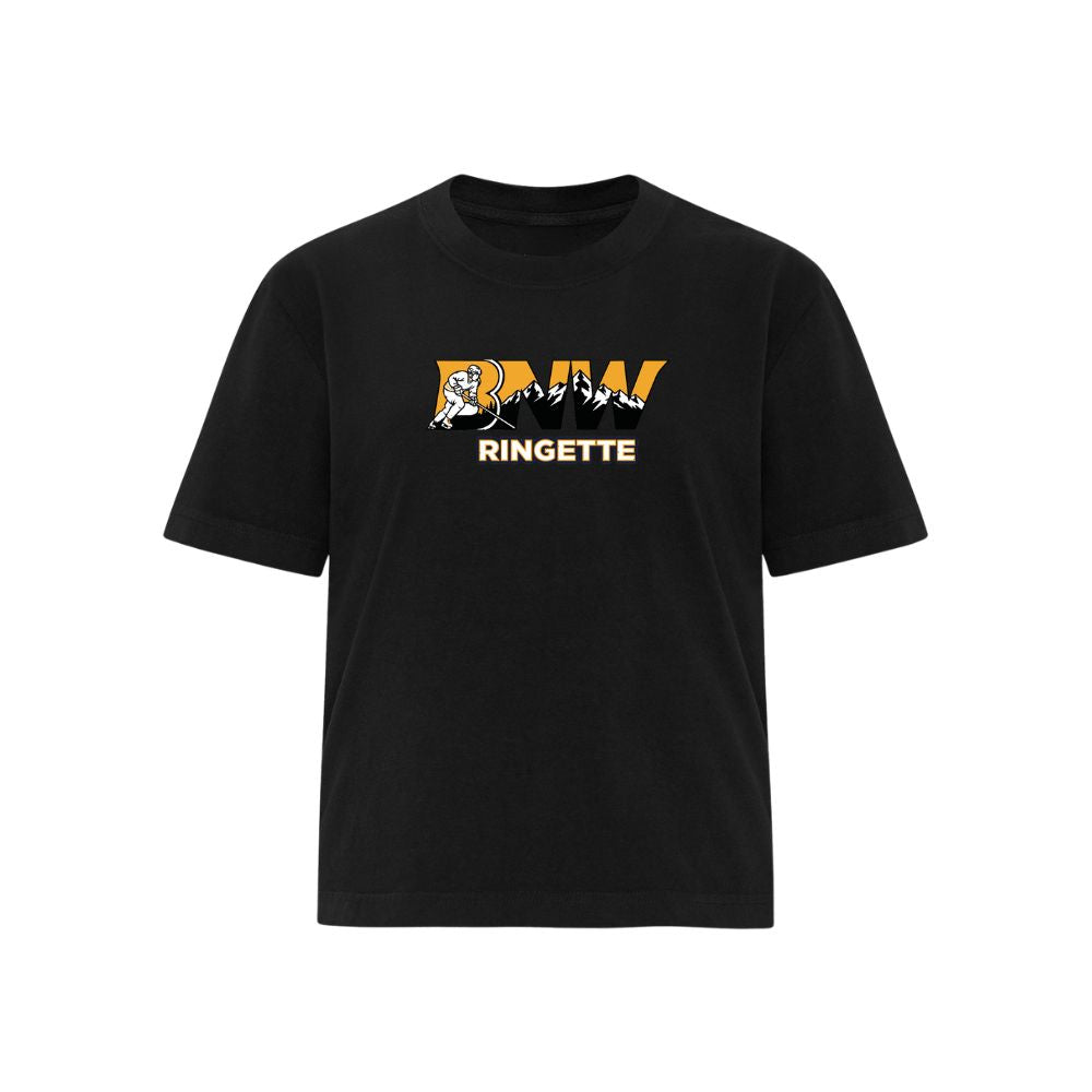 BNW Ringette Heavyweight Ladies Boxy Tee