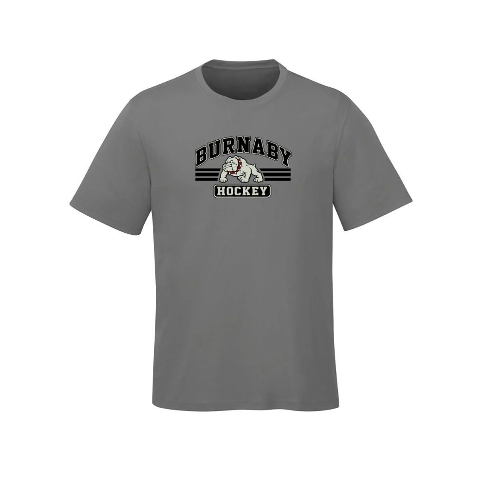 BMHA Bulldogs CSW S05935 Dryfit - Burnaby Hockey Logo - Youth