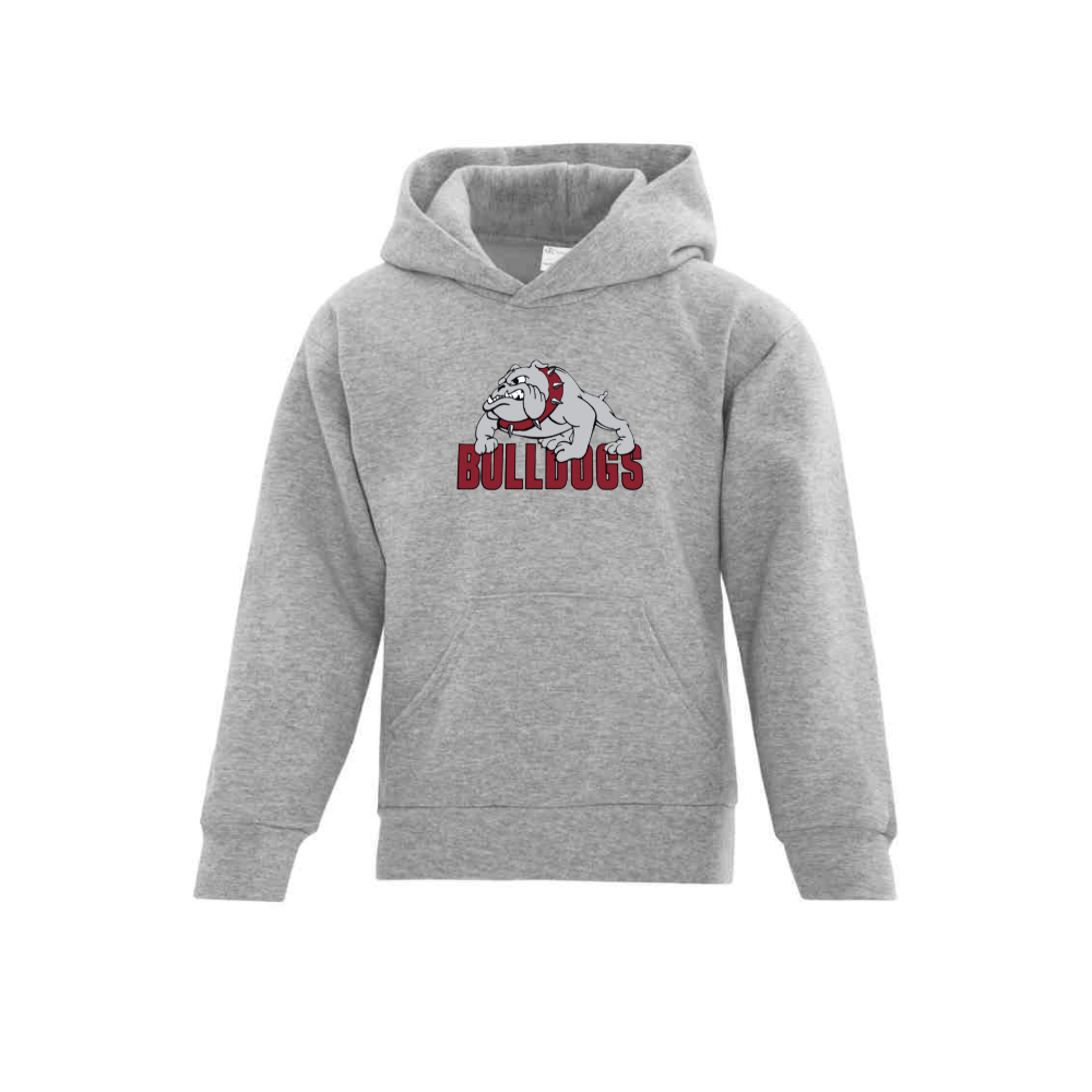 BMHA Bulldogs Embroidered Front Logo Hoodie - Youth