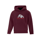 BMHA Bulldogs Embroidered Front Logo Hoodie - Youth