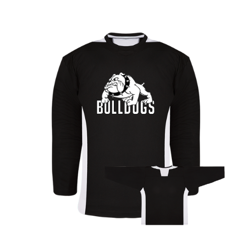 BMHA Bulldogs Logo 2-color Practice Jersey - Goalie - Adult