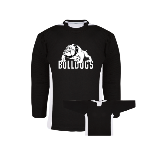 BMHA Bulldogs Logo 2-color Practice Jersey - Goalie - Youth