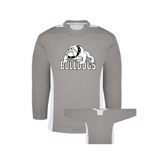 BMHA Bulldogs Logo 2-color Practice Jersey - Goalie - Adult