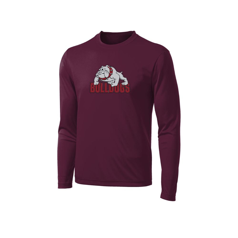 BMHA Bulldogs Long Sleeve Dryfit - Adult
