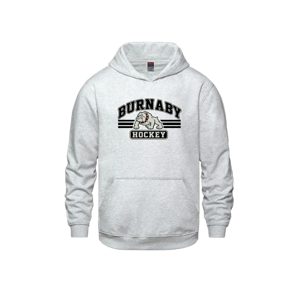 BMHA Bulldogs CSW Hoodie - Embroidered Burnaby Hockey Logo - Adult
