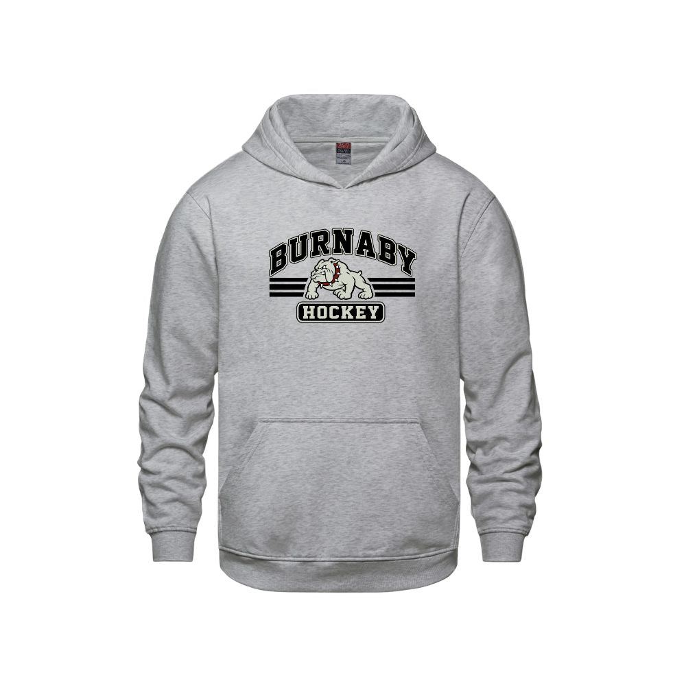 BMHA Bulldogs CSW Hoodie - Embroidered Burnaby Hockey Logo - Adult
