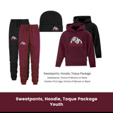 BMHA Bulldogs Hoodie, Sweatpants, Toque Package - Youth