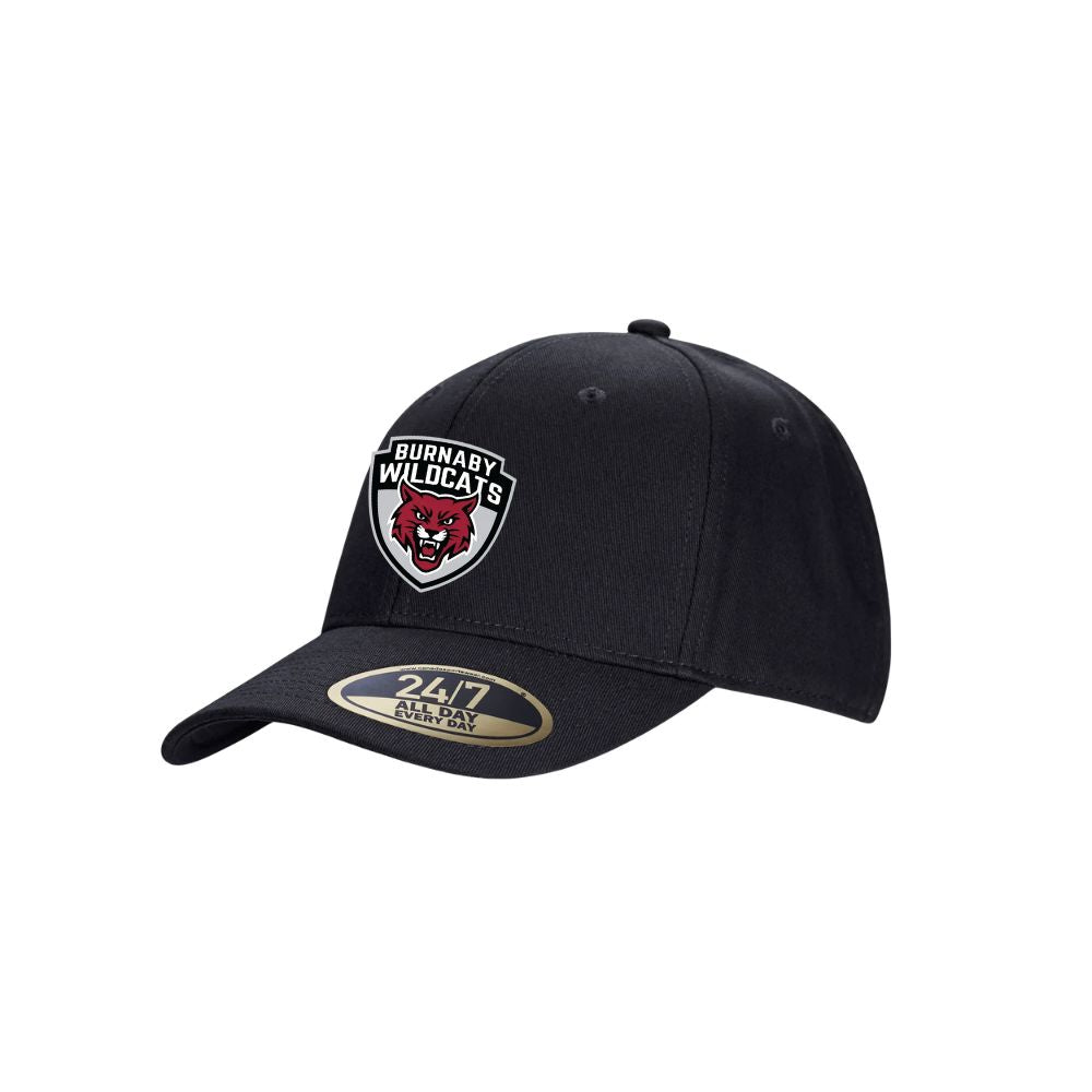 Burnaby Wildcats H08200 Snapback Cotton Twill Hat