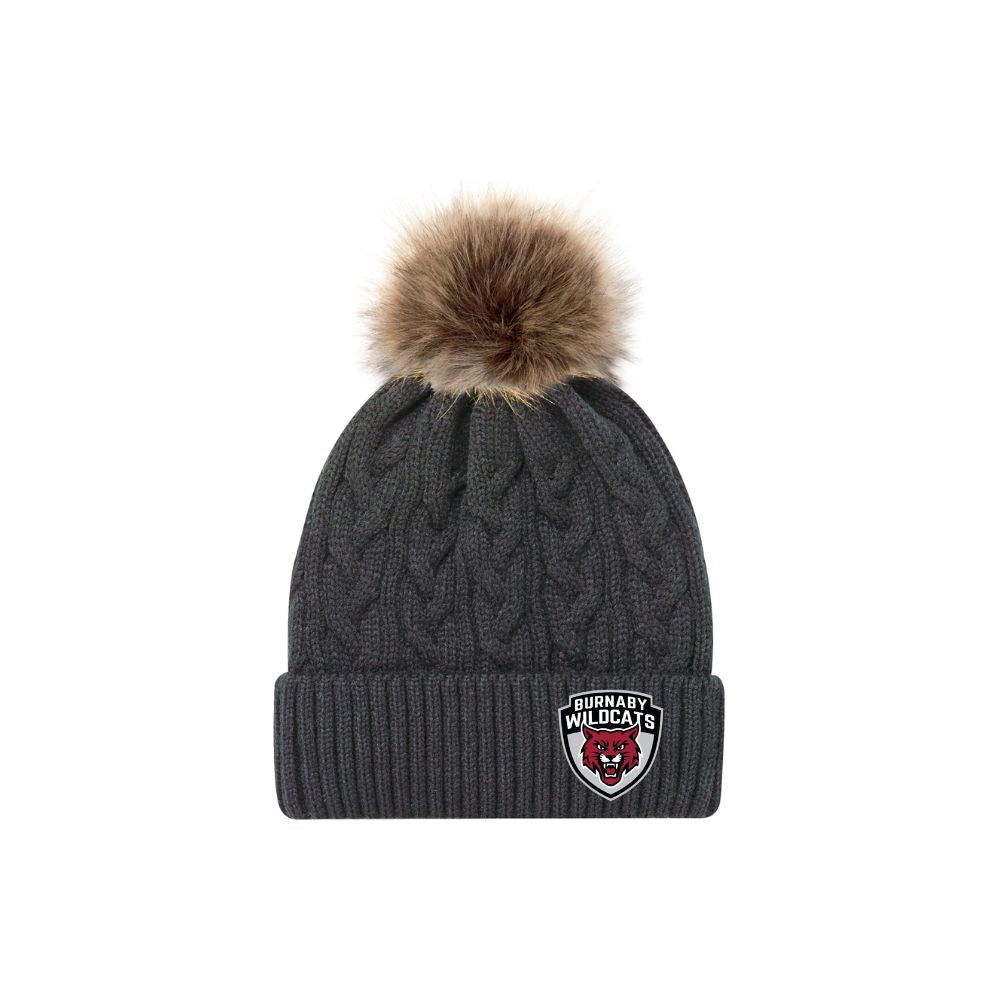 Wildcats Faux Fur Pom Toque