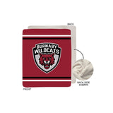 Burnaby Wildcats Sherpa Blanket