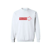 Canada Applique & Embroidered Logo Crewneck
