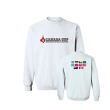 Canada Cup Cross Stitch Crewneck with Flags