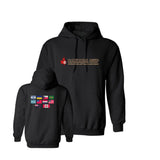 Canada Cup Cross Stitch Hoodie with Flags