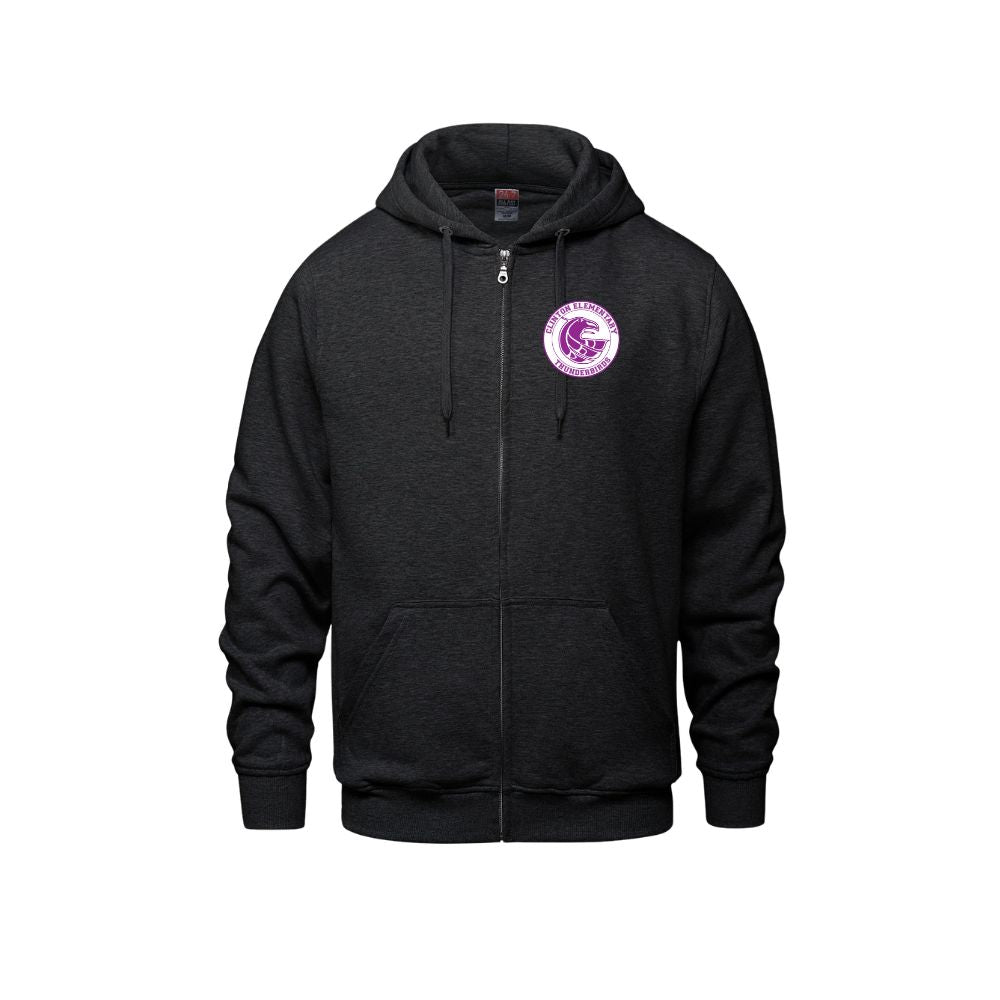 Clinton Elementary CX2 Zip Hoodie - Adult