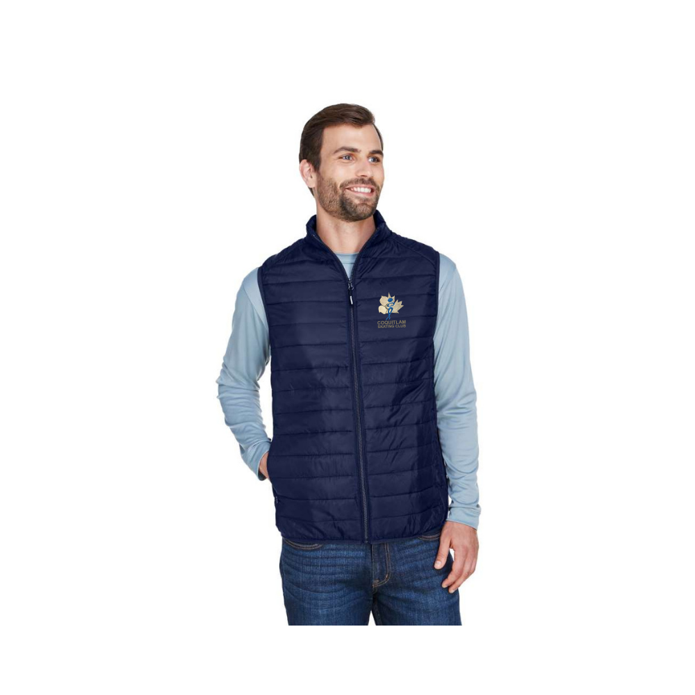 Coquitlam Skating Club Core Puffy Vest - Mens