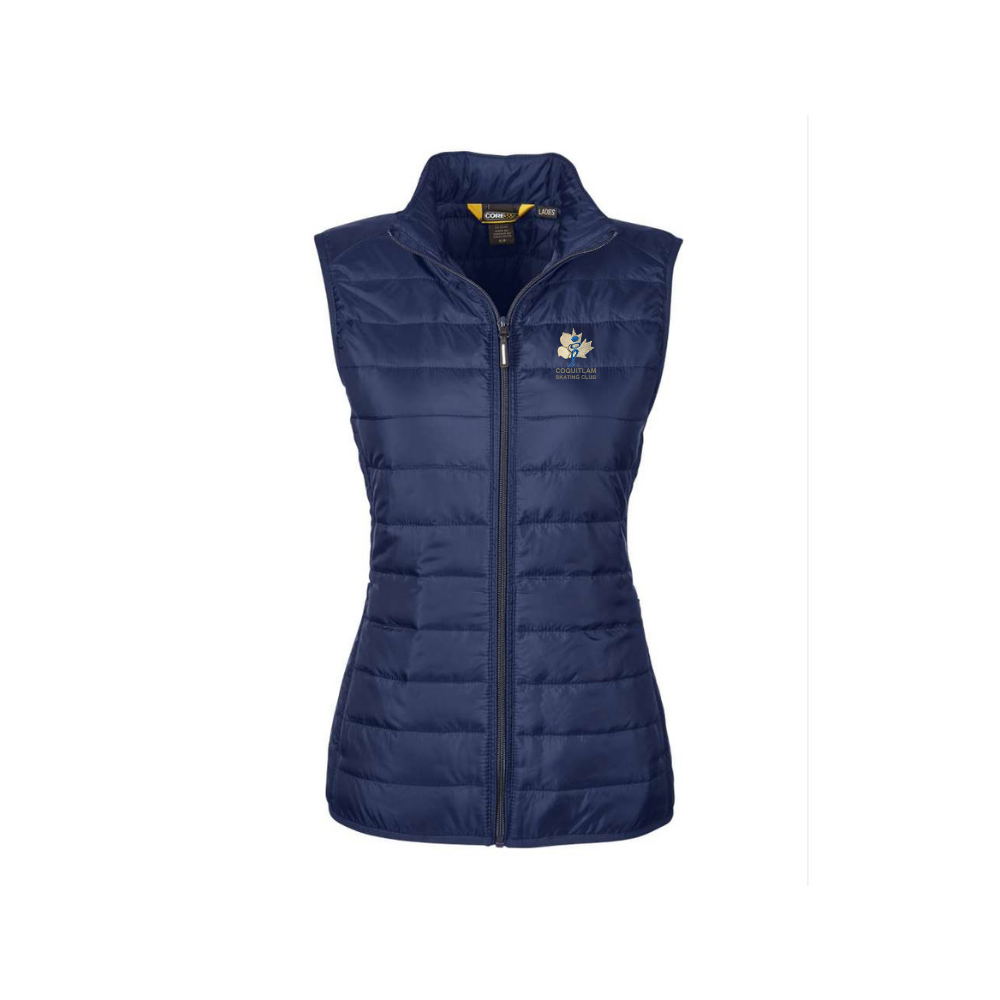 Coquitlam Skating Club Core Prevail Puffy Vest - Ladies