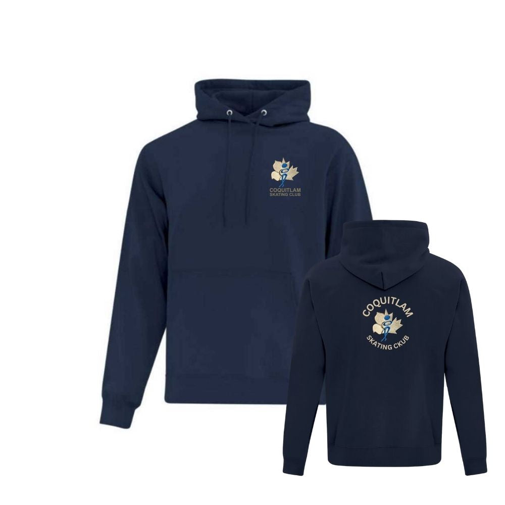 Coquitlam Skating Club Left Chest Embroidered Logo Hoodie - Adult