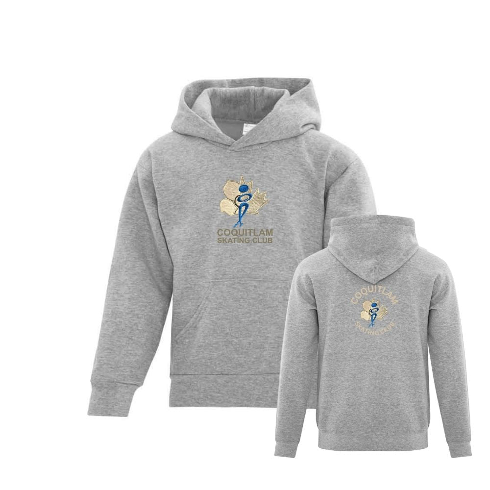 Coquitlam Skating Club Left Chest Embroidered Logo Hoodie - Youth