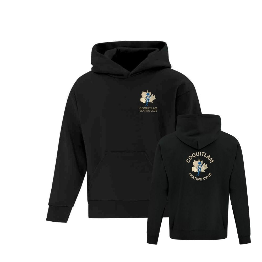 Coquitlam Skating Club Left Chest Embroidered Logo Hoodie - Youth