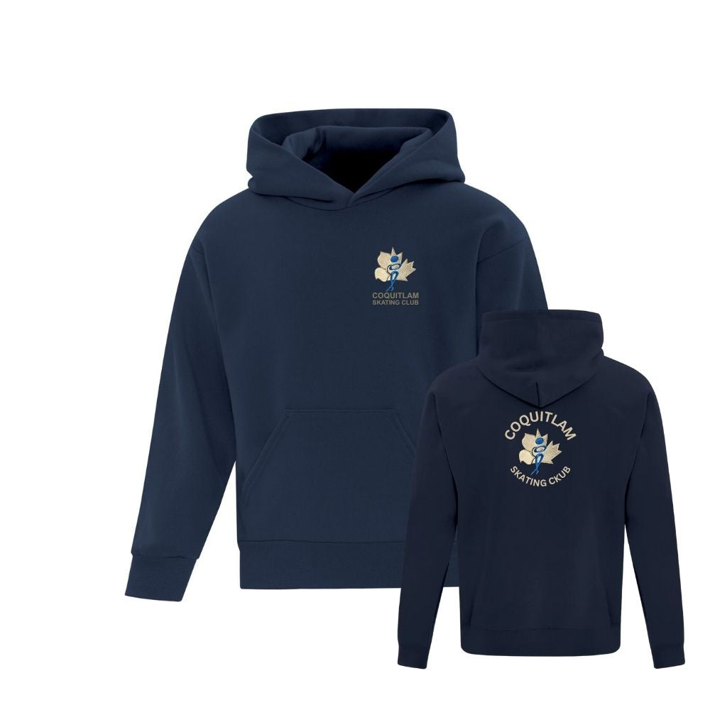 Coquitlam Skating Club Left Chest Embroidered Logo Hoodie - Youth