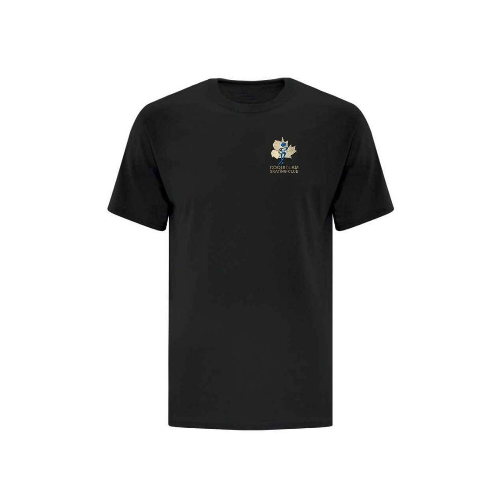 Coquitlam Skating Club Left Chest Logo Tshirt - Youth