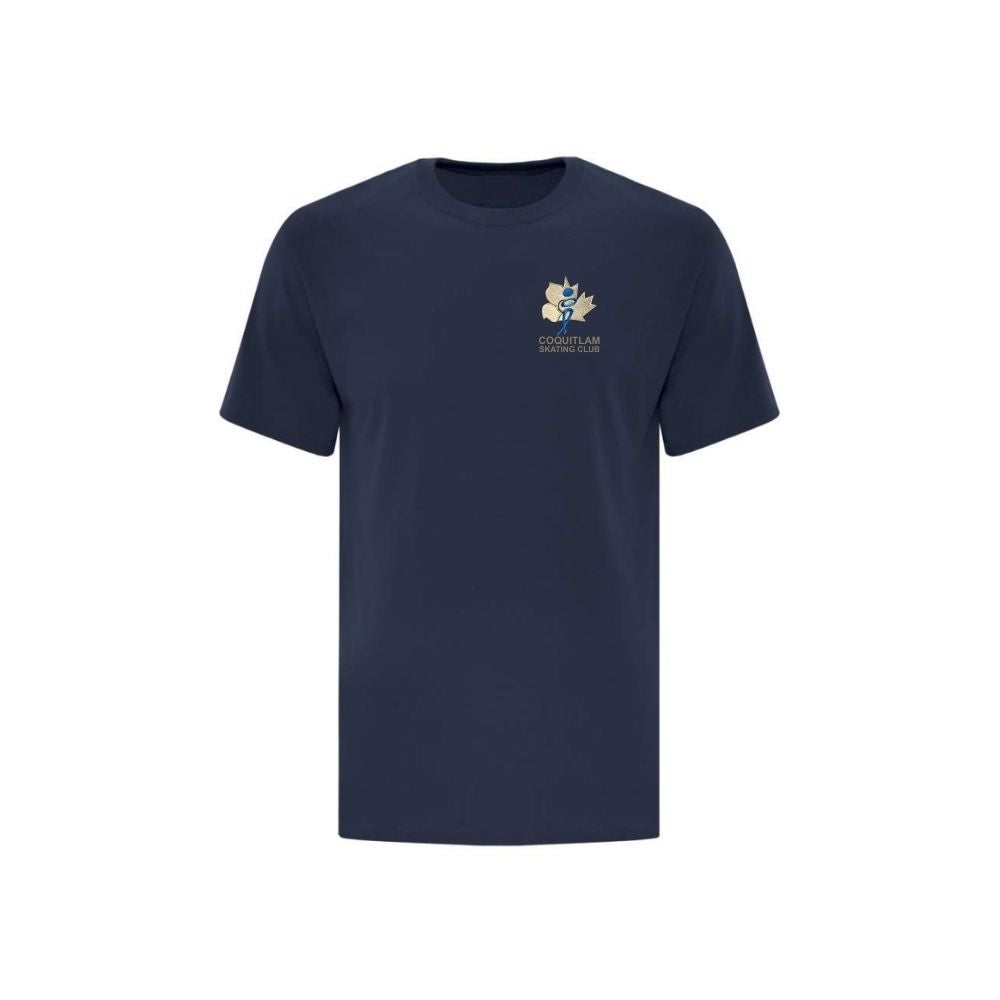 Coquitlam Skating Club Left Chest Logo Tshirt - Youth
