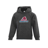 Delta Ringette Full Front Print Logo Hoodie - Youth