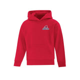 Delta Ringette Left Chest Print Logo Hoodie - Youth